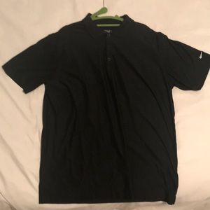 Nike black golf polo - large